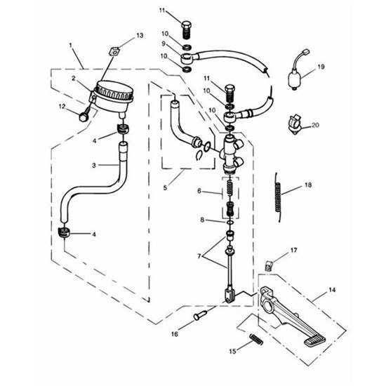 Bild von Brake Pedal Assy