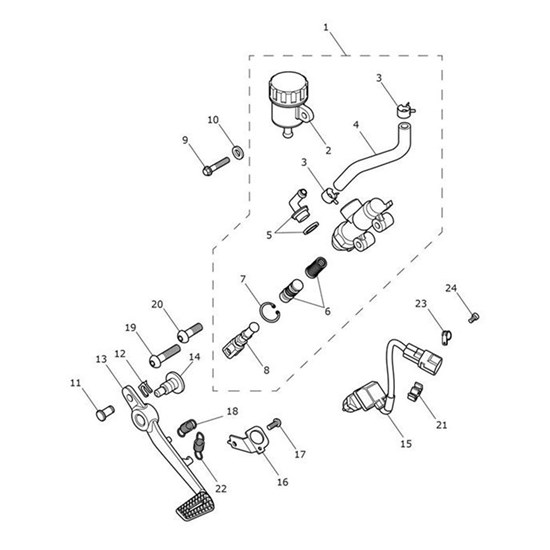 Bild von Brake Pedal Assy