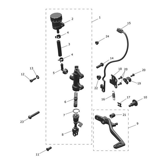 Bild von Brake Pedal Assy