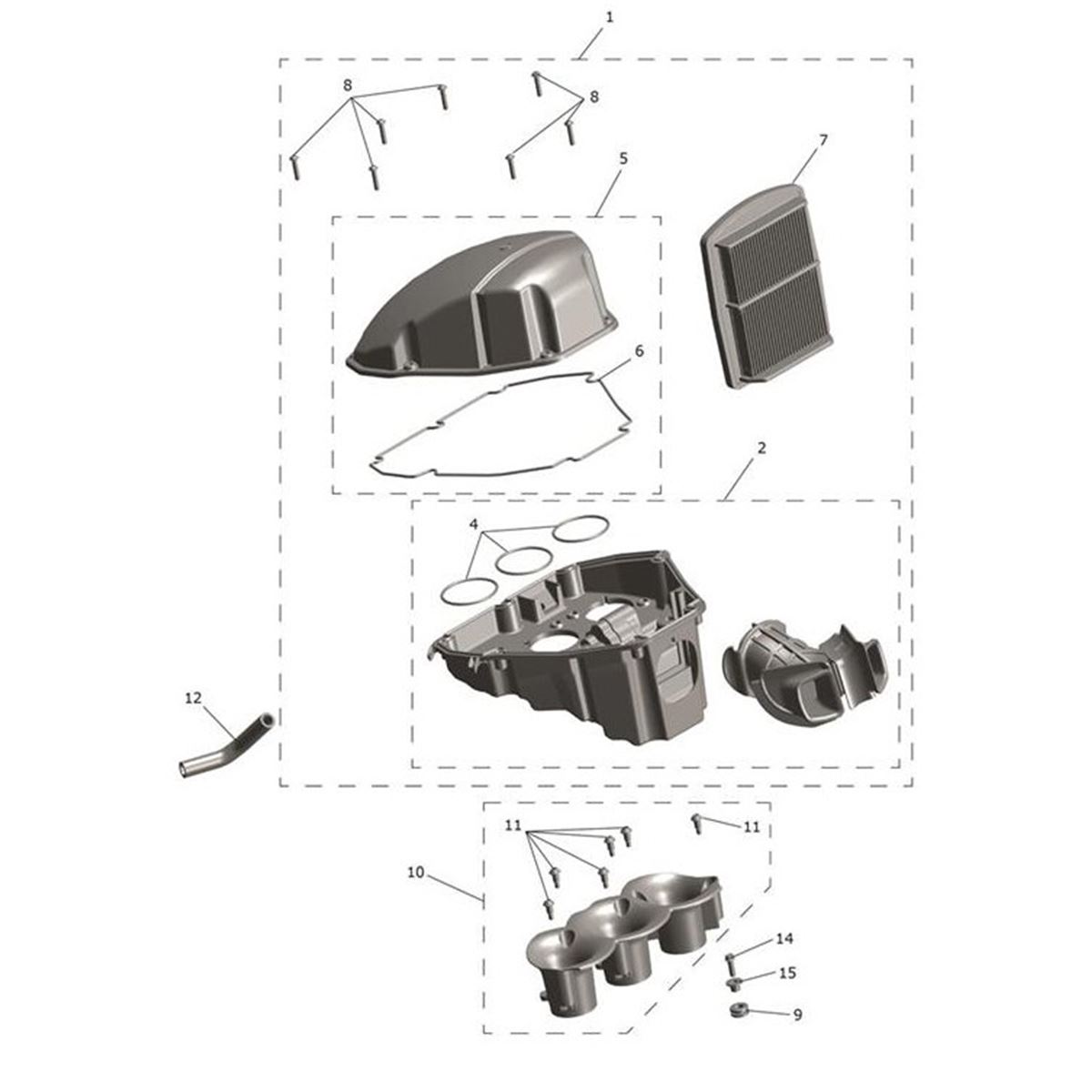 Bild von Breather Hose, Crankcase