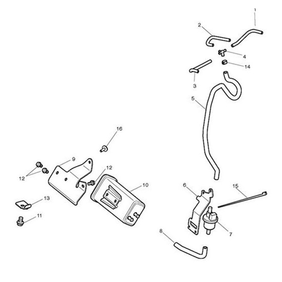 Bild von Brket, Evap Can, Secondary