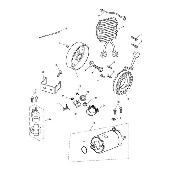 Bild von Brush, Sub Assy, S/Motor