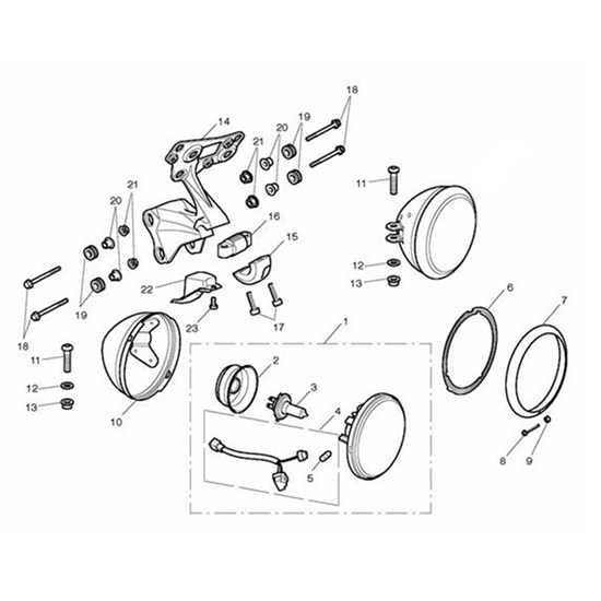 Bild von Bulb, H/Lamp, Heavy Duty, 60/55w