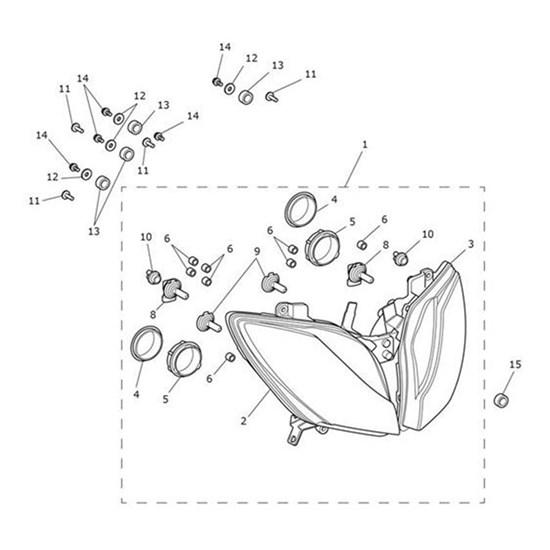 Bild von Bulb, Headlight, H11 55W