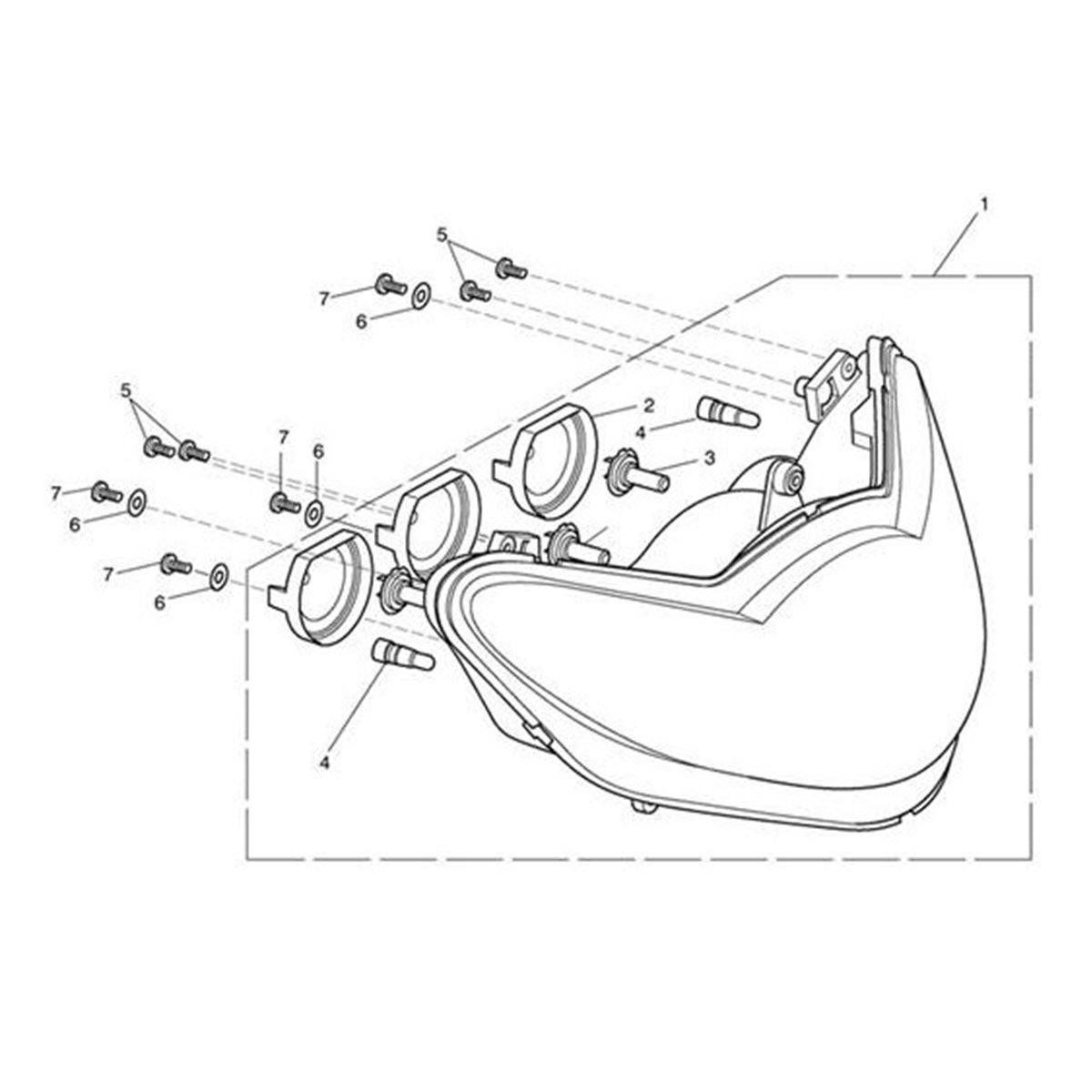 Bild von Bulb, Headlight, H7