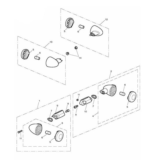 Bild von Bulb, Indicator, Amber, 10w