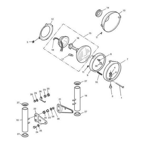 Bild von Bulb, Parking Lamp, 12V 4W