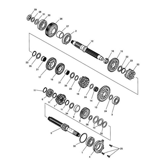 Bild von Bush, Shld, Splined