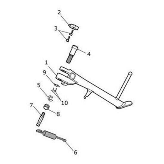 Bild von Bush, Sidestand Pin