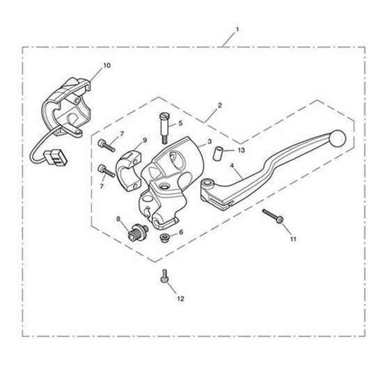 Bild von COLLAR,CLUTCH LEVER