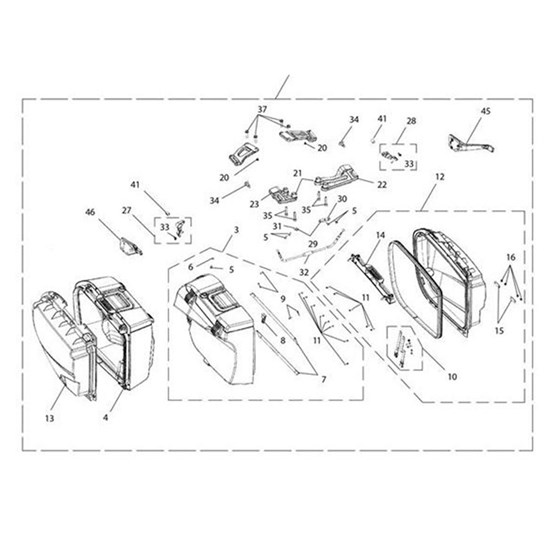 Bild von Cable, Pannier Linkage