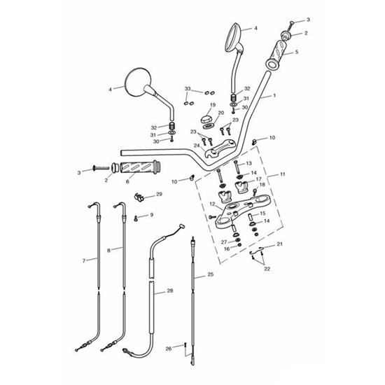 Bild von Cable, Throttle, Opening