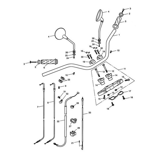 Bild von Cable, Throttle, Push