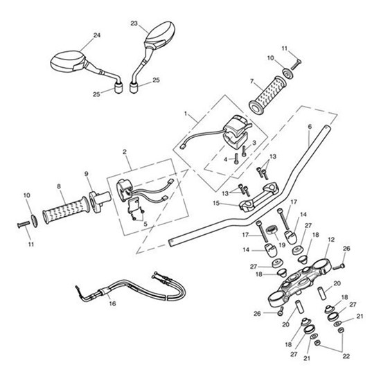 Bild von Cable, Throttle, Twin