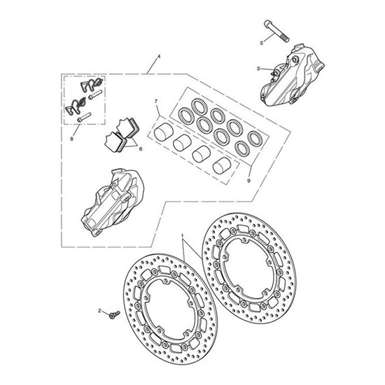 Bild von Caliper, Brake, RH