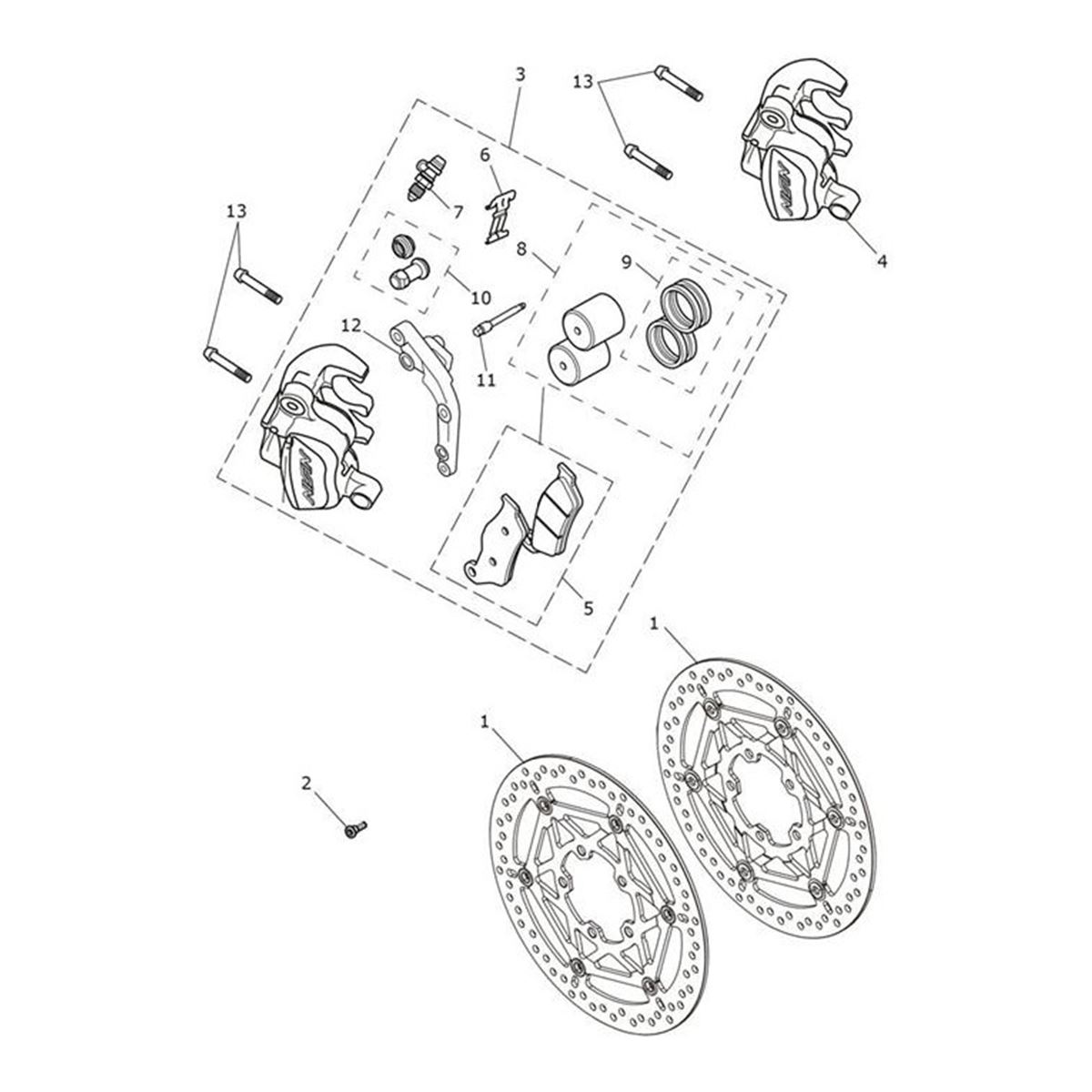 Bild von Caliper Assembly, RH