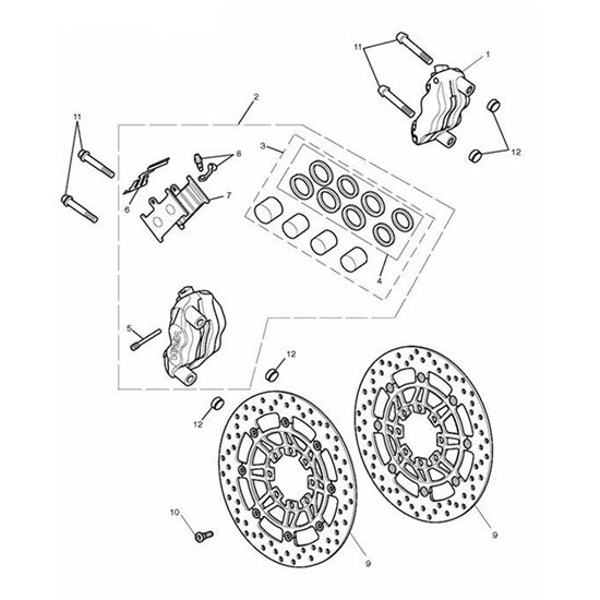 Bild von Caliper Assy, LH