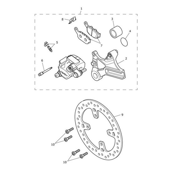 Bild von Caliper Carrier