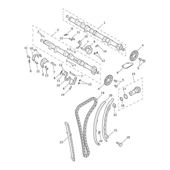 Bild von Camshaft Assembly, Exhaust