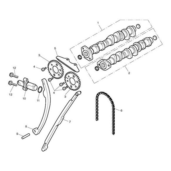 Bild von Camshaft Assy, Exhaust