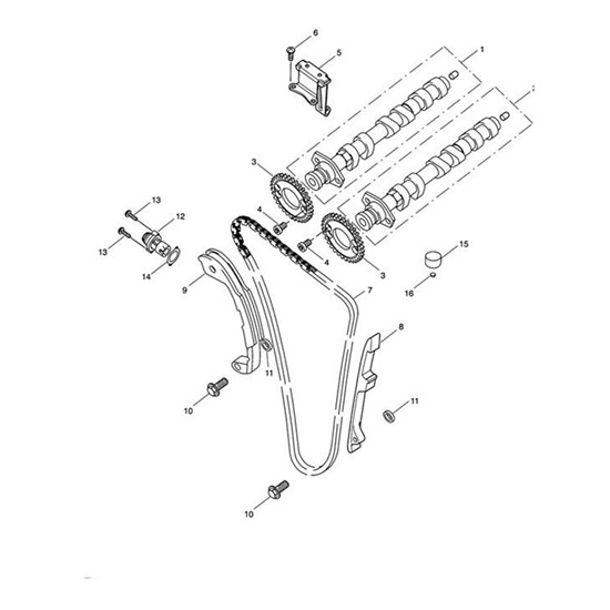 Bild von Camshaft Assy, Exhaust