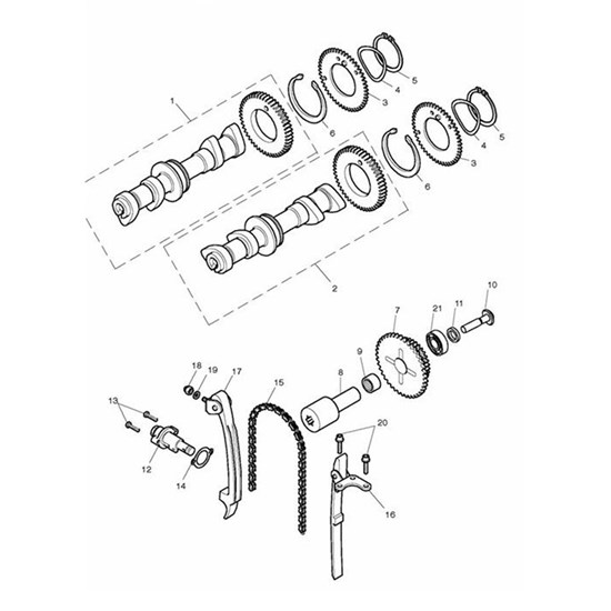 Bild von Camshaft Assy, Exhaust