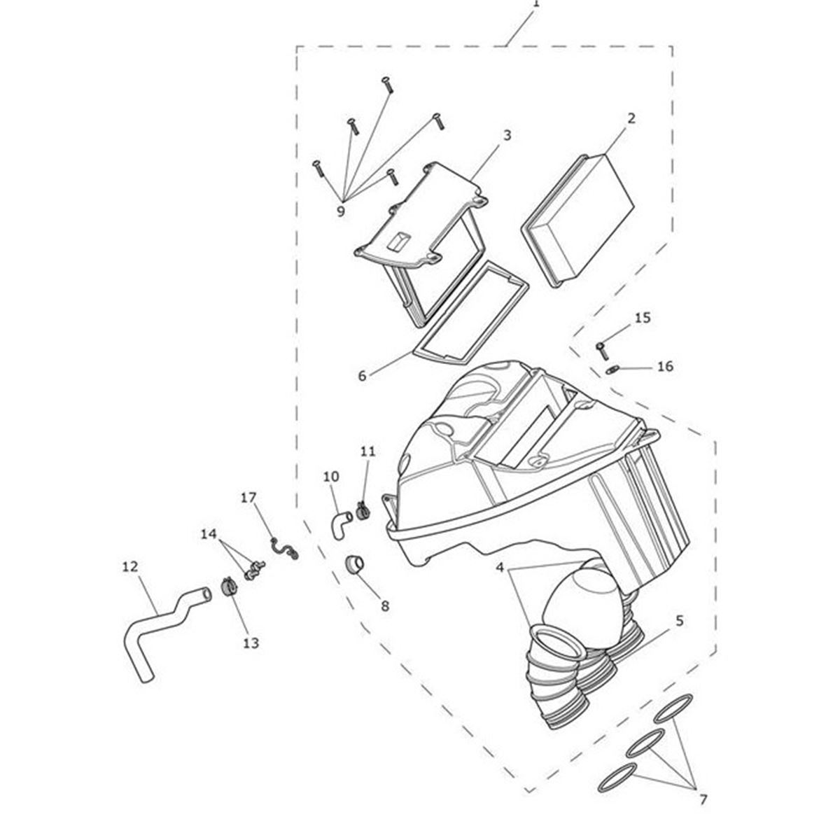 Bild von Cassette, Air Filter