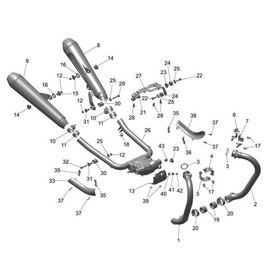 Bild von Catbox, Linkpipe Assy, US