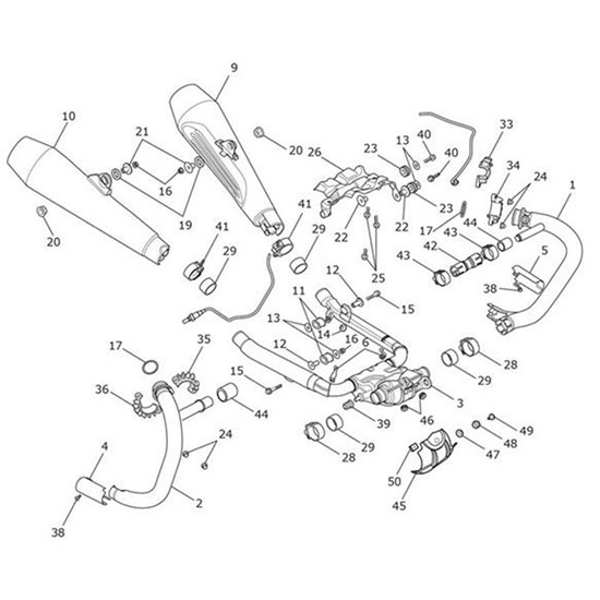 Bild von Catbox Link Pipe Assy, 70PGM