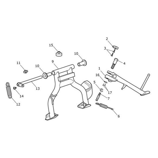 Bild von Centrestand Assy