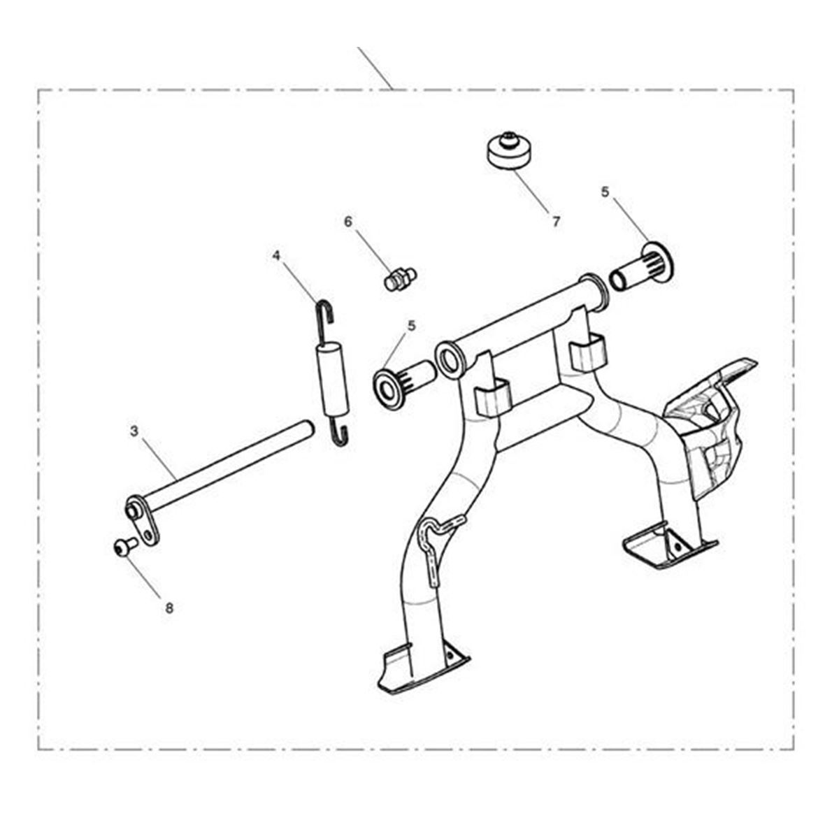 Bild von Centrestand Kit