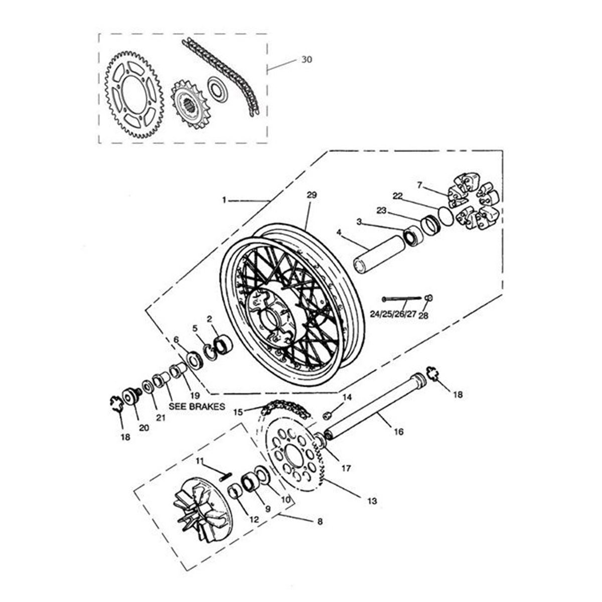 Bild von Chain & Sprocket Kit, 114/48/18