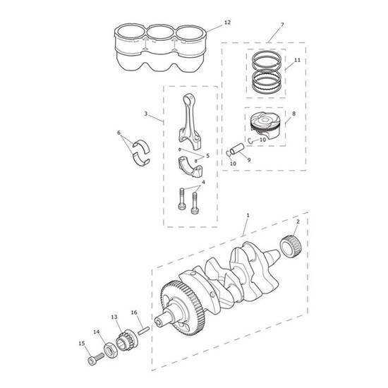 Bild von Circlip, Piston