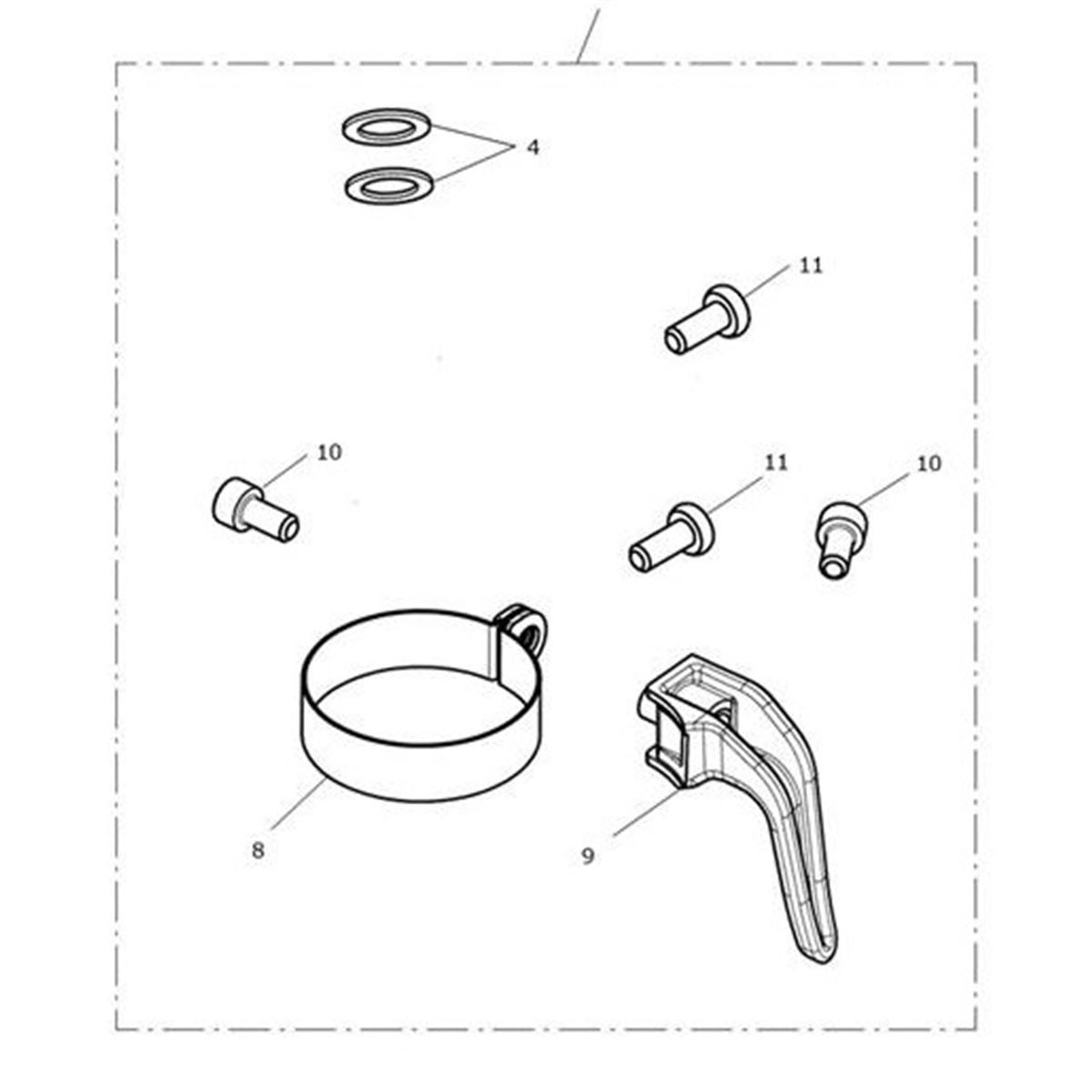 Bild von Clamp, 41mm ID x 12mm Wide