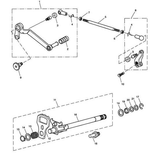 Bild von Clamp, Assy, Linkage