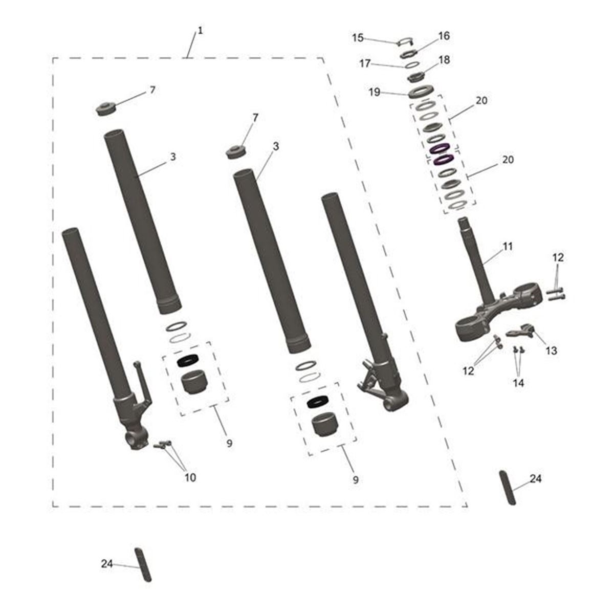 Bild von Clamp, Brake Hose