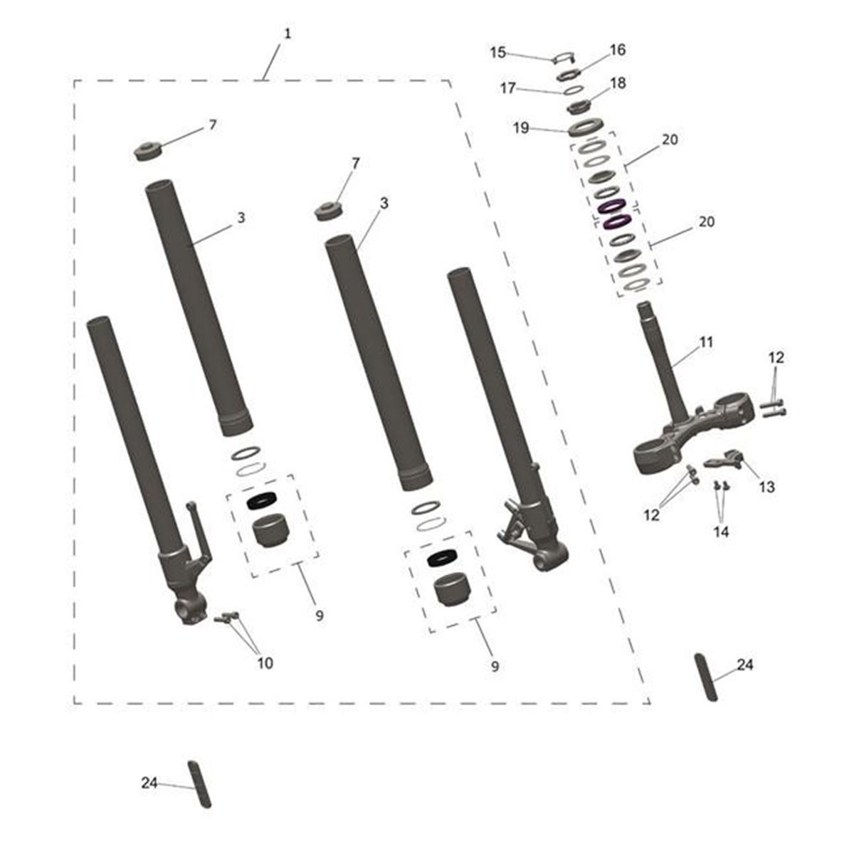 Bild von Clamp, Brake Hose