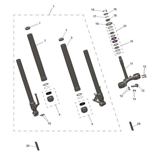 Bild von Clamp, Brake Hose