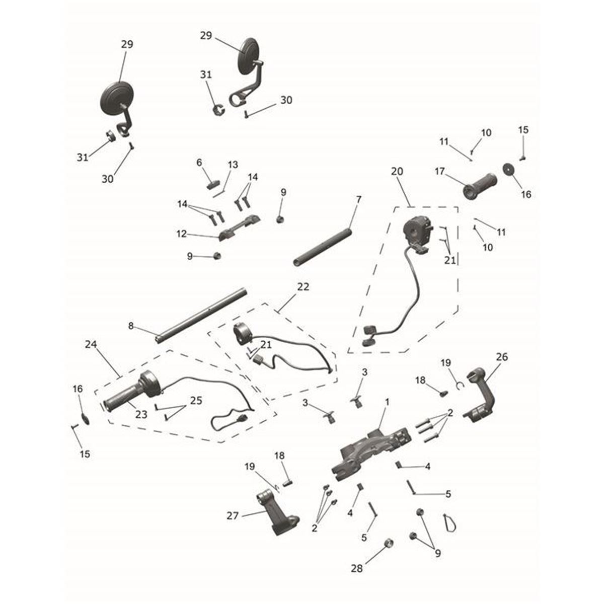 Bild von Clamp, Clip Ons, LH