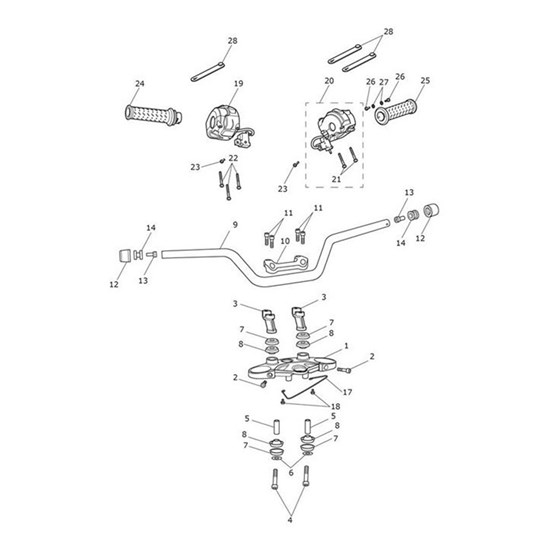 Bild von Clamp, Handlebar, Lower, Offset