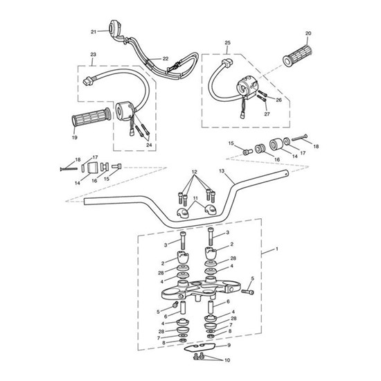 Bild von Clamp, Handlebar, Lower