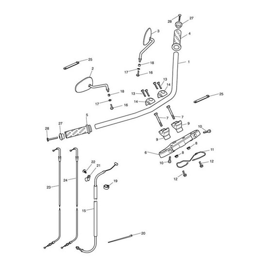 Bild von Clamp, Handlebar Upper