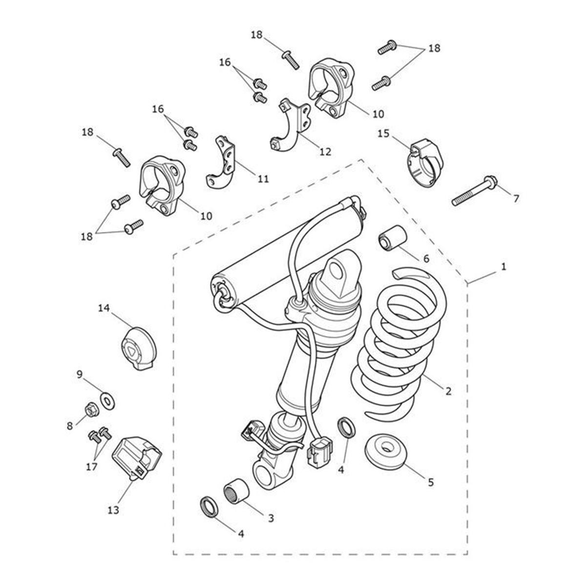 Bild von Clamp, Preload Motor