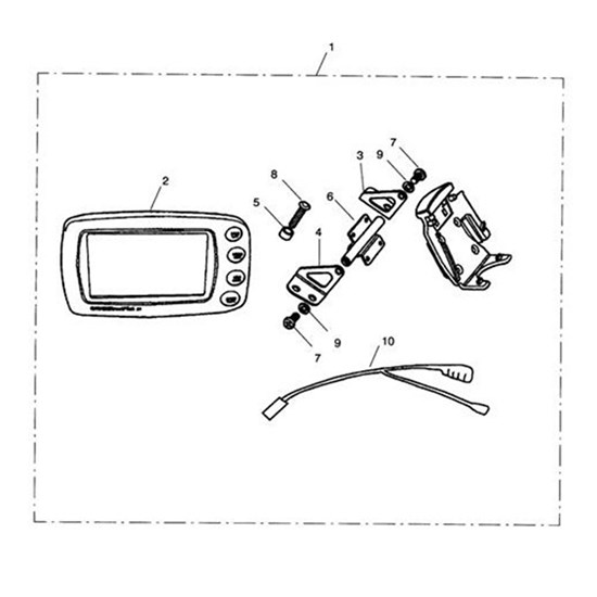 Bild von Clamp Rod Mount