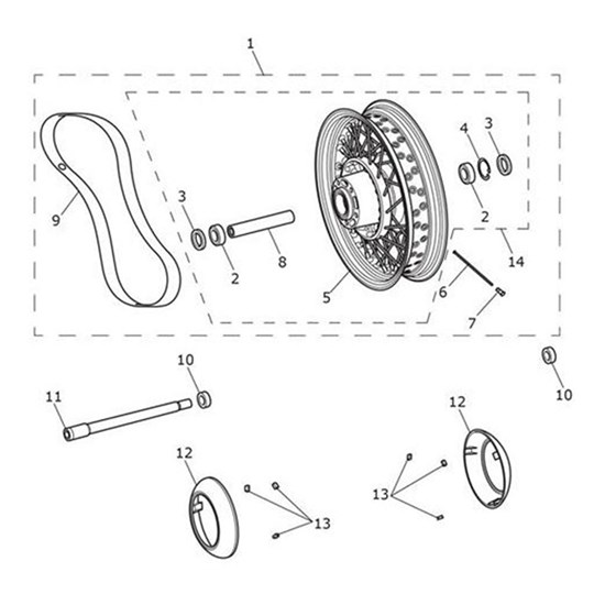 Bild von Clip, Panel, 180 Degree