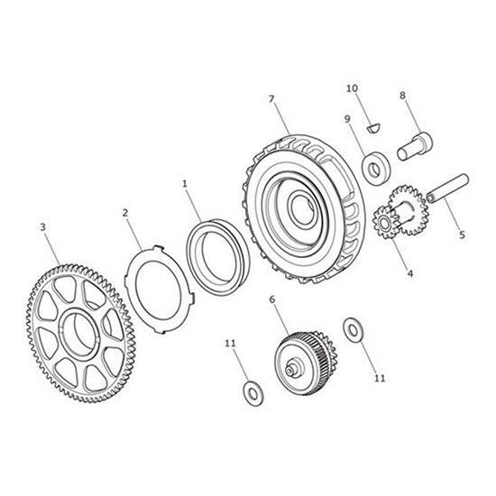 Bild von Clip, Retainer, Sprag