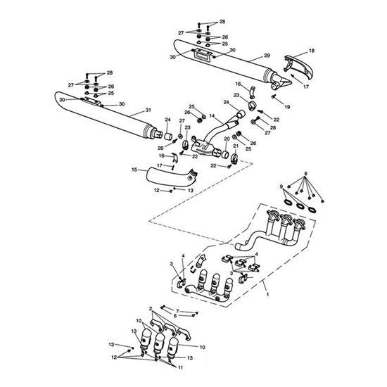 Bild von Clip, Silencer Cover Bracket