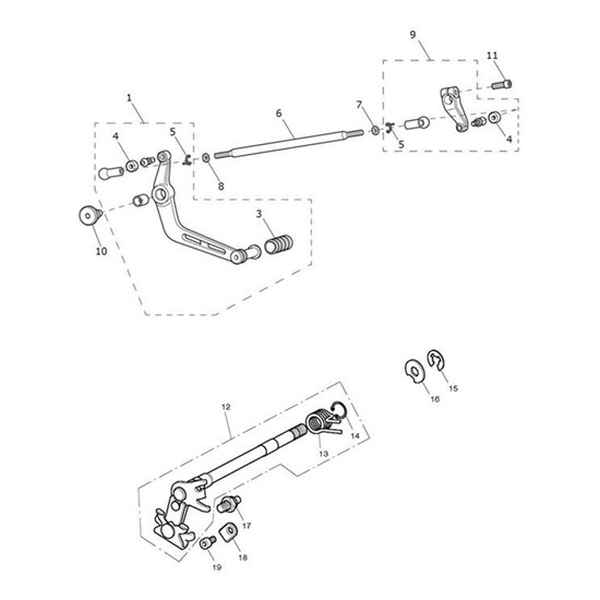 Bild von Clip, Wire Retention