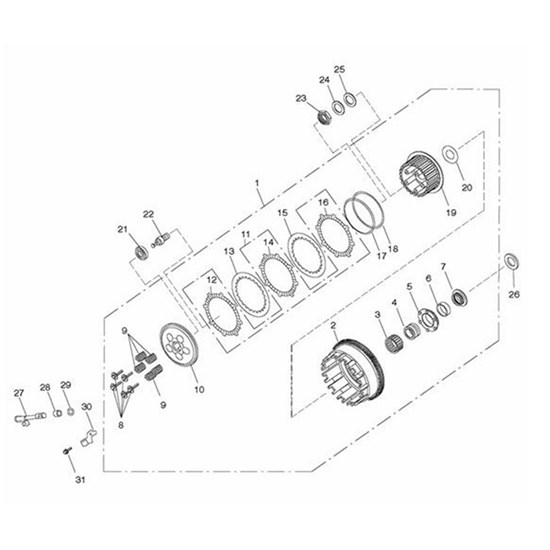 Bild von Clutch Assembly