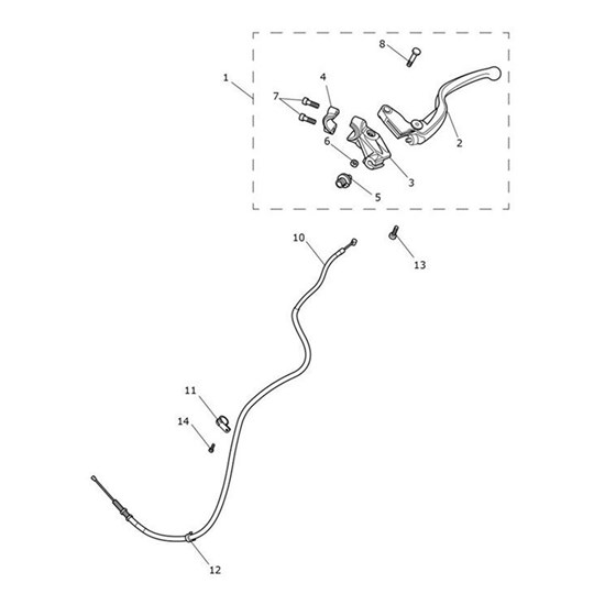 Bild von Clutch Cable